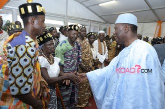 Côte d'Ivoire : Ouattara et les têtes couronnées du Gbêkê se disent la vérité