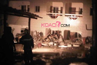 Côte d'Ivoire : Pluie, un immeuble habité s'écroule à  Abidjan