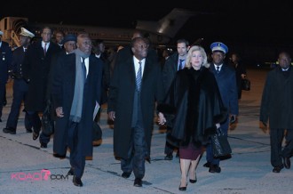 Côte d'Ivoire : Ouattara évoque le 20è anniversaire de la mort d'Houphouet à  son arrivée en France