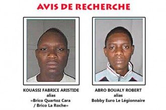 Côte d'Ivoire : 2 brouteurs activement recherchés par la Police