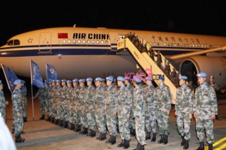Guerre au Mali : Des soldats chinois rejoignent la Minusma