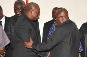 Ghana : Pouvoir et opposition sÂ’entendent sur lÂ’impossibilité dÂ’un partage du pouvoir 