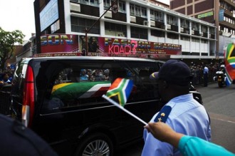 Afrique du Sud : Le cercueil de Mandela exposé à  Pretoria durant 3 jours