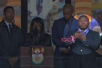 Funérailles Mandela : Le faux interprète nÂ’en était pas à  sa première imposture