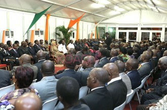 Côte d'Ivoire : Les Cadres de la Région du Bélier et du District autonome de Yamoussoukro reçus par le Chef de lÂ’Etat