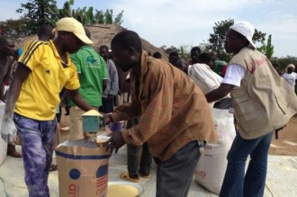  Centrafrique : Le PAM suspend les distributions de vivres à  Bangui