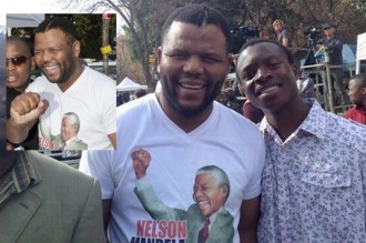 Afrique du Sud : Mandela disparu, son sosie Ayanda Mbatyothi apparait 