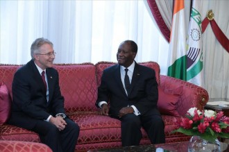 Côte dÂ’Ivoire : Les USA sous le charme des chantiers de Ouattara 