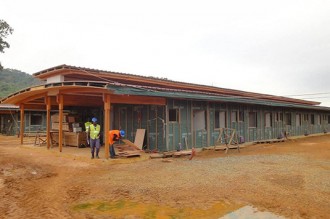Gabon : Construction de l'Ecole Supérieure des Métiers du Bois à  Booué
