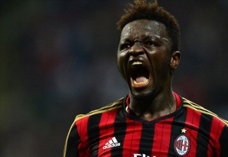 Ghana: Milan AC, Muntari suspendu pour 3 matches 