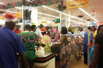 Côte d'Ivoire : Dernier rush avant la fête du soir !