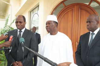 Côte d'Ivoire : Situations au Burkina et en Guinée Bissau au menu d'Alassane Ouattara