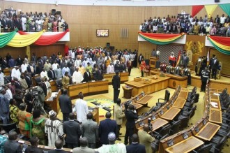 Ghana : La Police gaze des manifestants et se fait interpeller par le parlement 