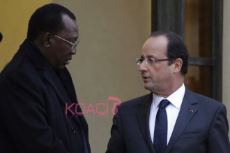 Centrafrique:  Déby et Hollande font le point sur la situation