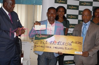 Côte d'Ivoire : Africamillions, Quentin Tchimou reçoit ses 221 millions de FCFA !