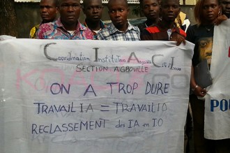 Côte d'Ivoire : Gnamien Konan cède à  la pression des instituteurs adjoints et veut engager les discussions