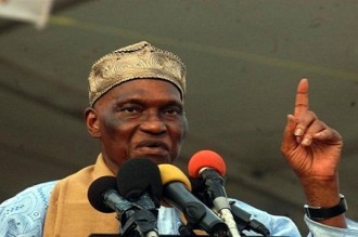 SENEGAL: Abdoulaye Wade : « Mon  troisième mandat nÂ’est pas un débat »