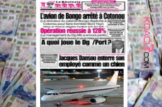 Suite de l'affaire de l'avion de Bongo au Benin !