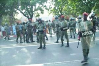Dakar sous haute tension