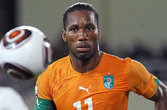 FOOTBALL : Didier Drogba 1er africain du top 10 de lÂ’UEFA