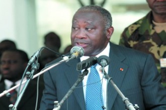 Gbagbo seul pour les voeux