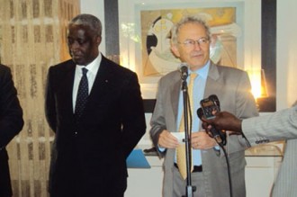 GABON - FRANCE : Raymond Ndong Sima, hôte des Hommes dÂ’Affaires Français du Gabon