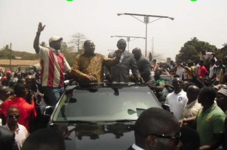 GUINÉE: Le Meeting de lÂ’opposition se déroule dans le calme au stade de Coléah