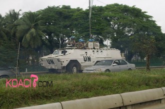 COTE D'IVOIRE: Retour des chars de Licorne et de l'Onuci !