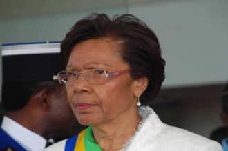 Rose Francine Rogombe assure l'intérim du pouvoir au Gabon