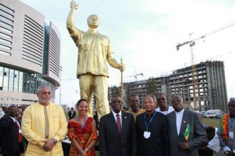 GHANA: Atta Mills immortalise Kwame Nkrumah au nouveau siège de lÂ’UA