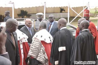 Wade plaide pour une magistrature performante.