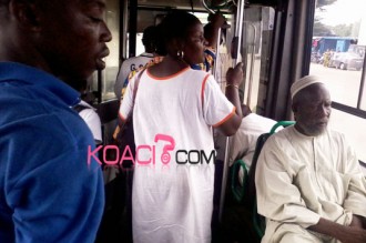 COTE D'IVOIRE : Ivre, un frci agresse des personnes dans le bus !
