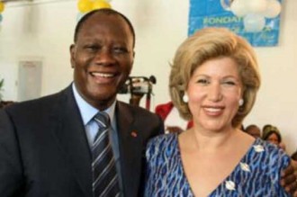 Le couple Ouattara ne souhaite plus que l'on joue avec son image!
