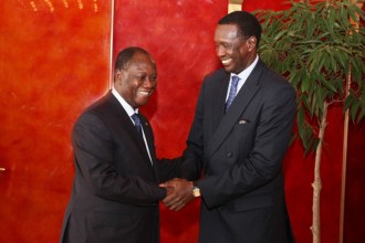 COTE D'IVOIRE: Alassane Ouattara reçoit Wondimu Téklé et Moustapha Sène