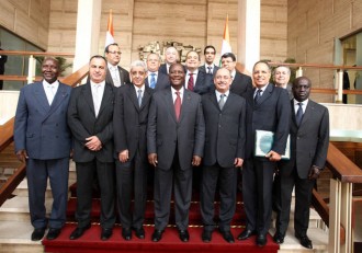 COTE D'IVOIRE: Alassane Ouattara reçoit les ambassadeurs arabes !