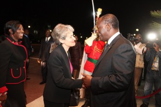 COTE D'IVOIRE : Alassane Ouattara reçoit l'Unesco et lÂ’Université de Bouaké