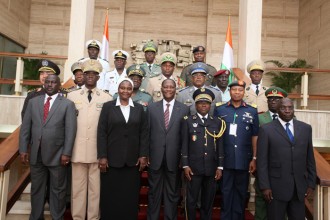 COTE D'IVOIRE: Alassane Ouattara reçoit le Conseil dÂ’Administration de la BADEA et le Comité des Chefs dÂ’Etat-Major de la CEDEAO