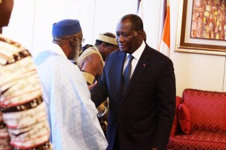 COTE D'IVOIRE : Alassane Ouattara annoncé à  Paris