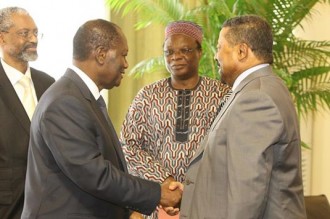 COTE D'IVOIRE: Alassane Ouattara reçoit Jean Ping et oblige l'identification de tous les abonnés téléphoniques !