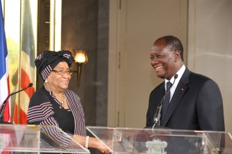 COTE DÂ’IVOIRE : Ouattara à  Sirleaf : «les extraditions entre nos deux pays se font sans problèmes»