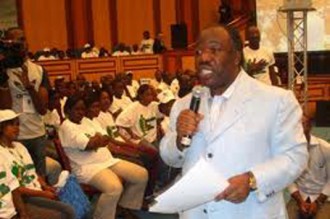 Ali Bongo Ondimba en Corée du Sud.