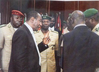 GUINEE: Alpha Condé se fache en pleine cérémonie et crie au sabotage