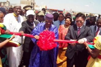 MALI: 22 septembre 2011 : ATT a inauguré le troisième pont de Bamako à  Sotuba 