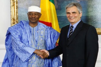 ATT et son épouse en Europe