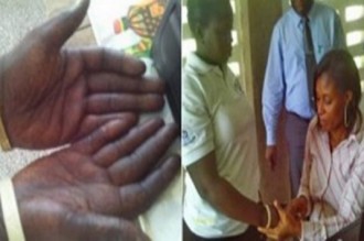 GHANA 2012: La biométrie rejette les empreintes digitales dÂ’une femme aux « mains noires » !