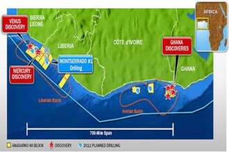 Découverte de brut léger au large du Liberia