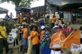 Les pro-Ouattara célèbrent le «Maïs» de Gbagbo