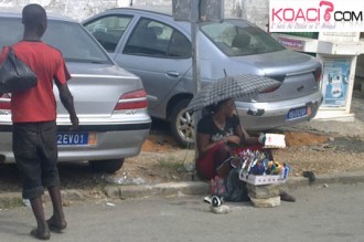 COTE D'IVOIRE : Augmentation des commerces ambulants