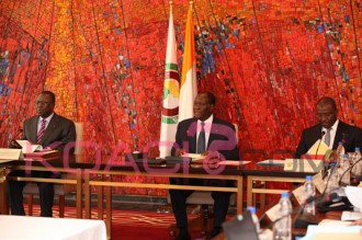 COTE DÂ’IVOIRE : Les grandes décisons du Conseil national de sécurité
