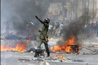 La contestation populaire fait sa premiere victime